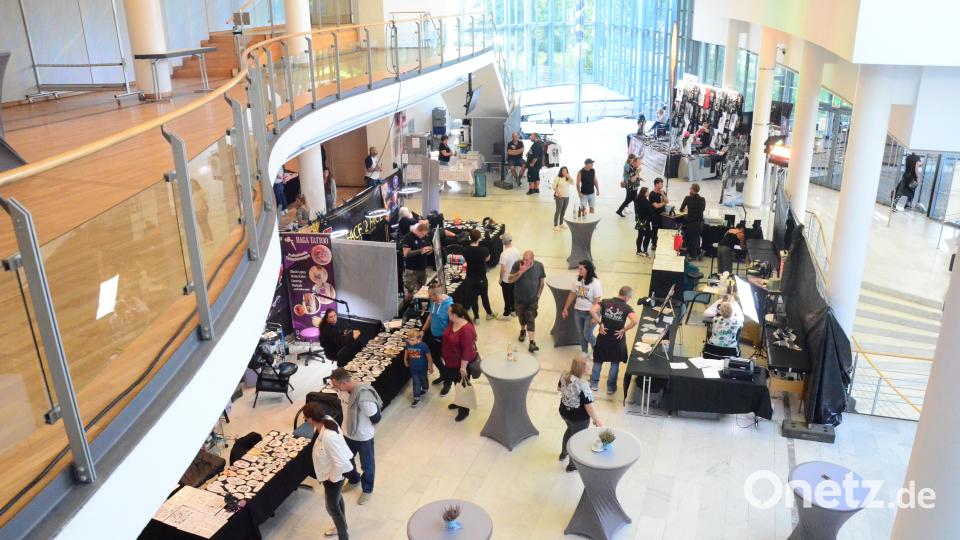 Tattoo Convention in der Max-Reger-Halle. Bild: Kunz