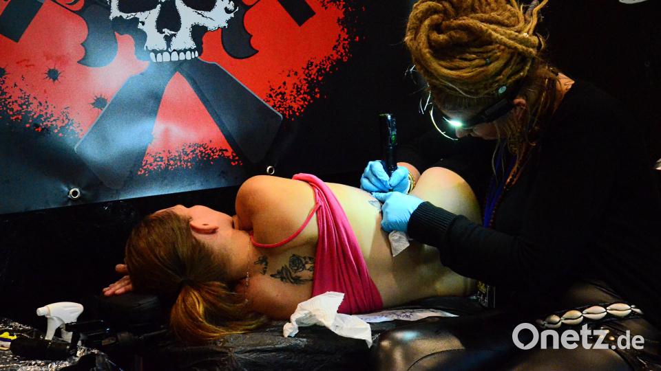 Tattoo Convention in der Max-Reger-Halle. Bild: Kunz