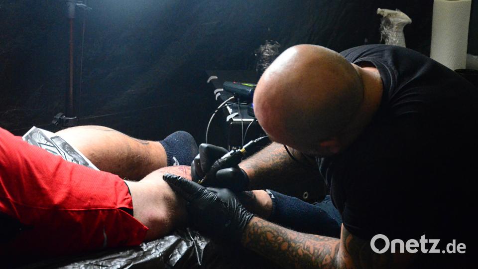 Tattoo Convention in der Max-Reger-Halle. Bild: Kunz