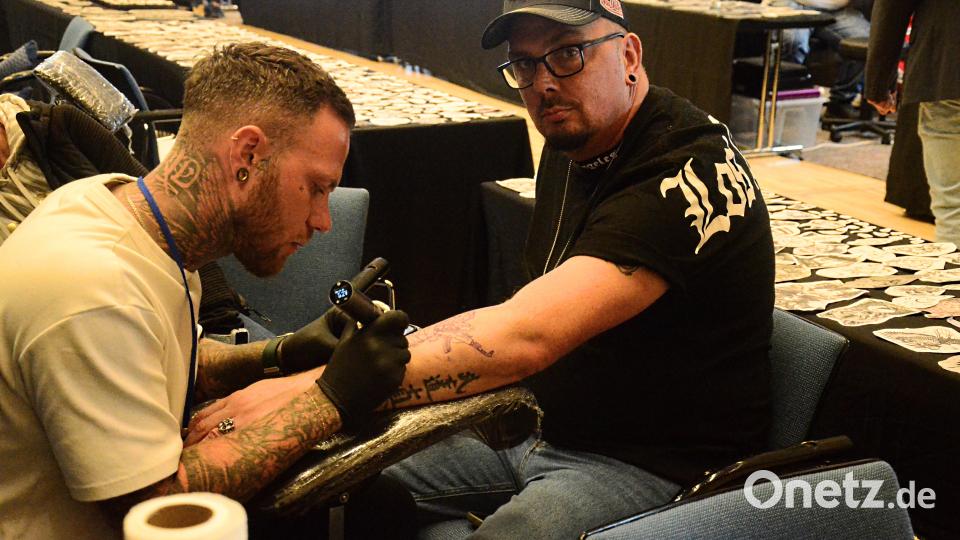 Tattoo Convention in der Max-Reger-Halle. Bild: Kunz