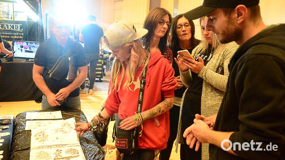 Tattoo Convention in der Max-Reger-Halle. Bild: Kunz