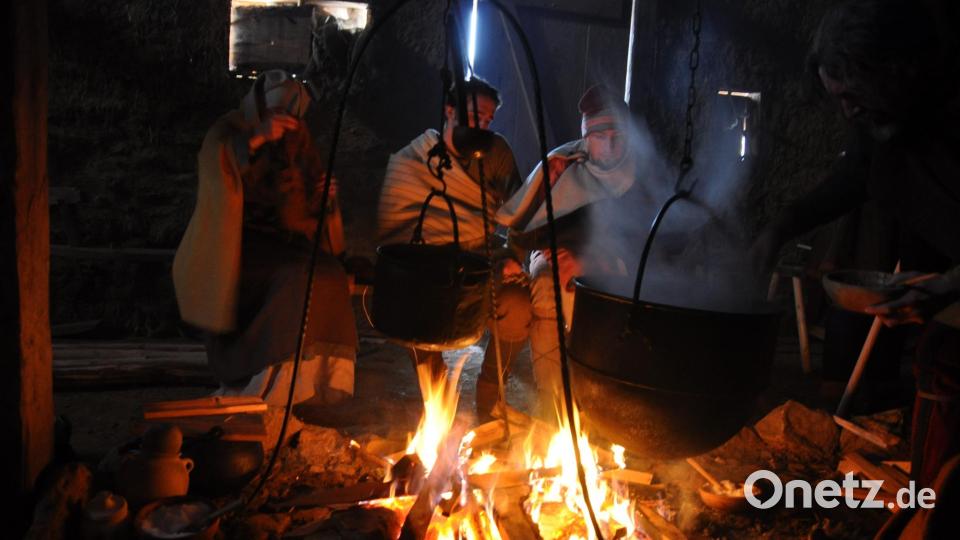 Die Museumsnacht im Geschichtspark Bärnau-Tachov war keine große, aber eine spannende Veranstaltung. Bild: Geschichtspark Bärnau-Tachov/exb