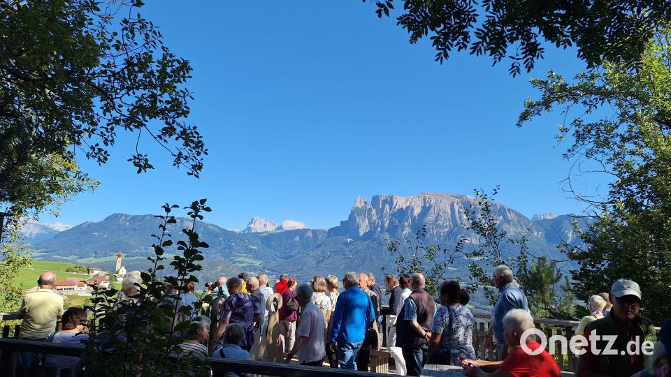 Blick in die Dolomiten Bild: Hirsch/exb