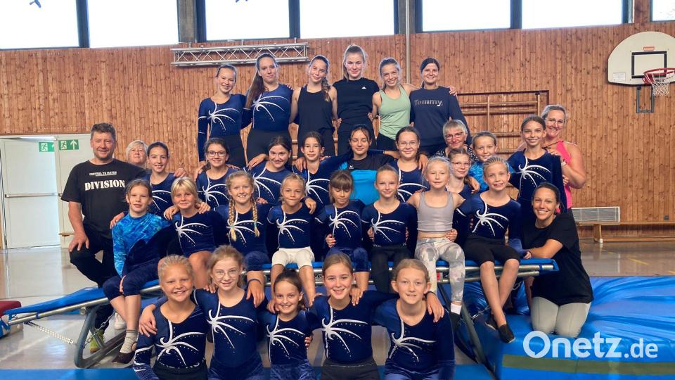 28 Turnerinnen und Turner des TSV Pechbrunn absolvierten ein zweitägiges Trainingslager. Bild: TSV Pechbrunn/exb