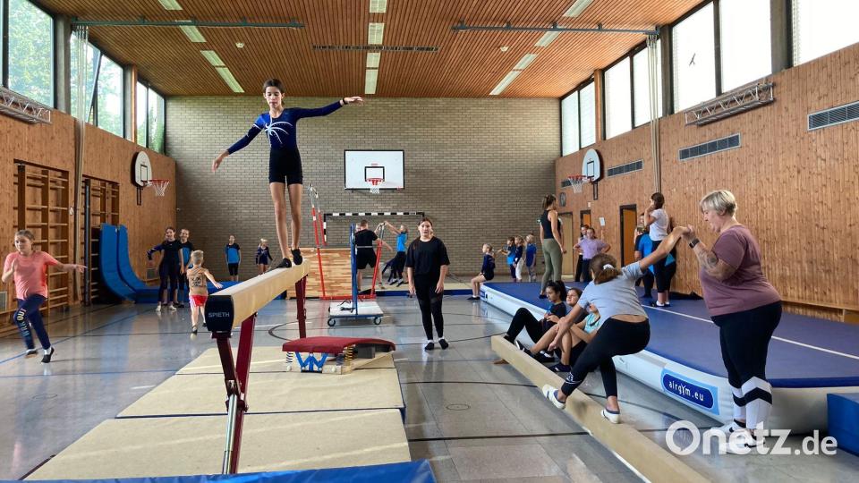 Intensiv geübt wurde bei einem Trainingslager des TSV Pechbrunn. Bild: TSV Pechbrunn/exb