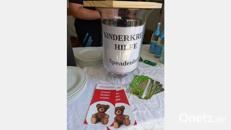 Der Erlös des Hoffests geht an die Kinderkrebshilfe. Bild: sl