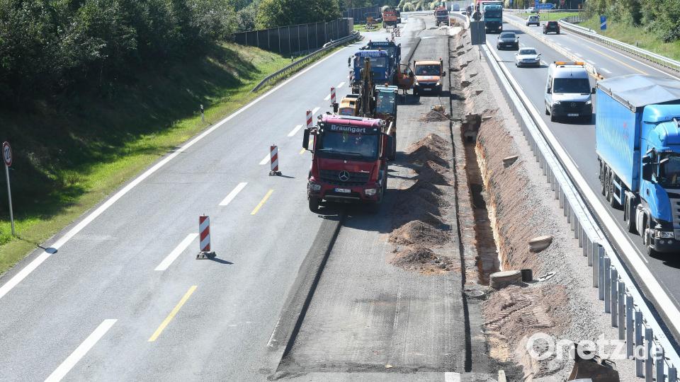 Autobahn A93 Ausfahrt Weiden-West Bild: Gabi Schönberger