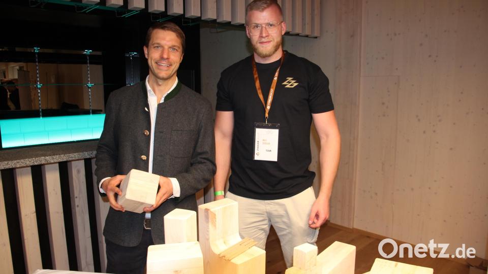 Geschäftsführer Stefan Ziegler (links) mit Projekteingenieur Nils Zeidler. Bild: kro
