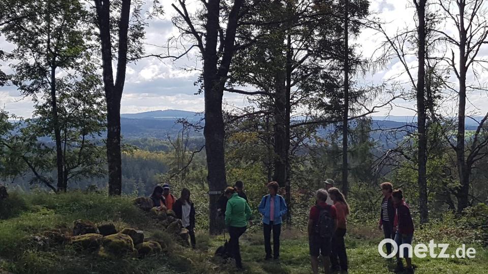 Eine Station war auch am Haselstein. Bild: Bürgerinitiative Plößberg/exb