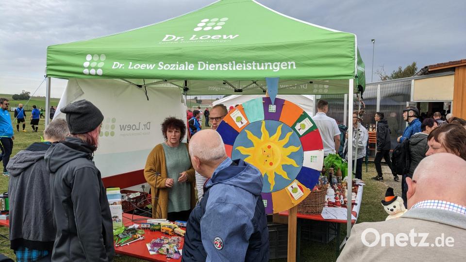 Für Dr. Loew Soziale Dienstleistungen ist die Teilnahme am 15. Integrativen Sport- und Spielefest des SC Weiding wie ein Heimspiel Bild: eib