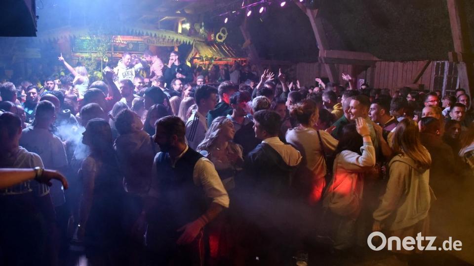 Zwei Tage lang feierten die Störnsteiner ihre Kirwa unter dem Motto "Hüttengaudi". Bild: bgm