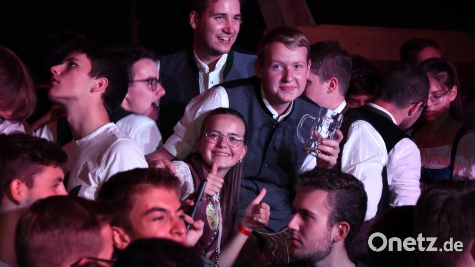Zwei Tage lang feierten die Störnsteiner ihre Kirwa unter dem Motto "Hüttengaudi". Bild: bgm