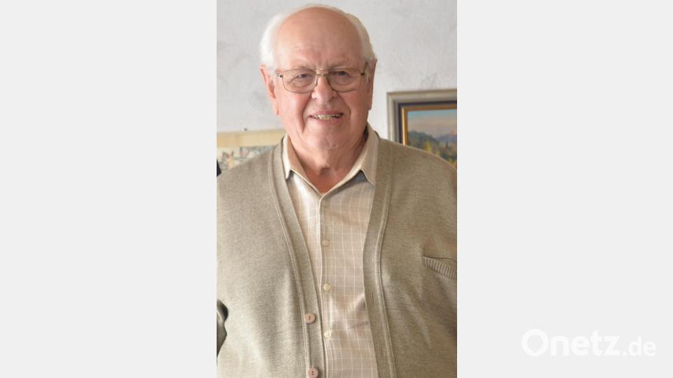 Kaum zu glauben, aber Hellmuth Reinl feierte am Kirchweihmontag seinen 85. Geburtstag. Der &quot;Schwall&quot; ist weit über die Region hinaus bekannt. Bild: dob