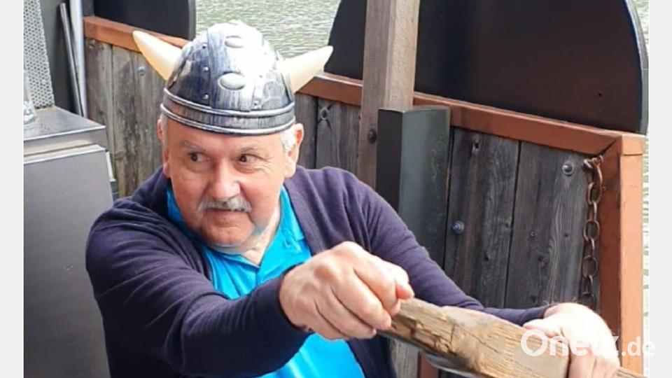 Ruderer ist Schatzmeister und Organisator Peter Amberger Bild: Gaby Amberger/exb