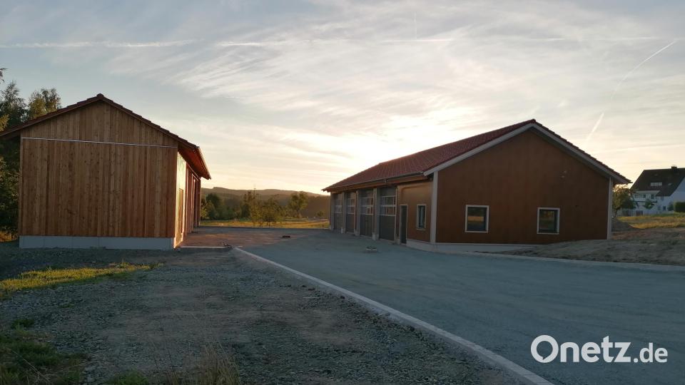 Die Bauarbeiten am neuen Bauhof in Krummennaab sind abgeschlossen. Bild: vsr