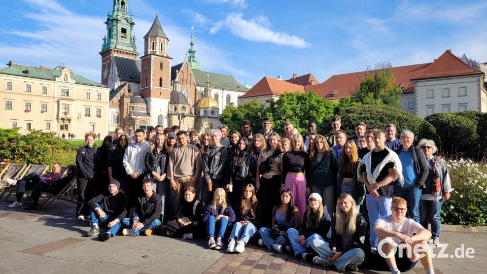 Krakau in Polen war das Ziel einer Erinnerungsfahrt der FOS/BOS Amberg. Bild: Georg Hirmer/exb