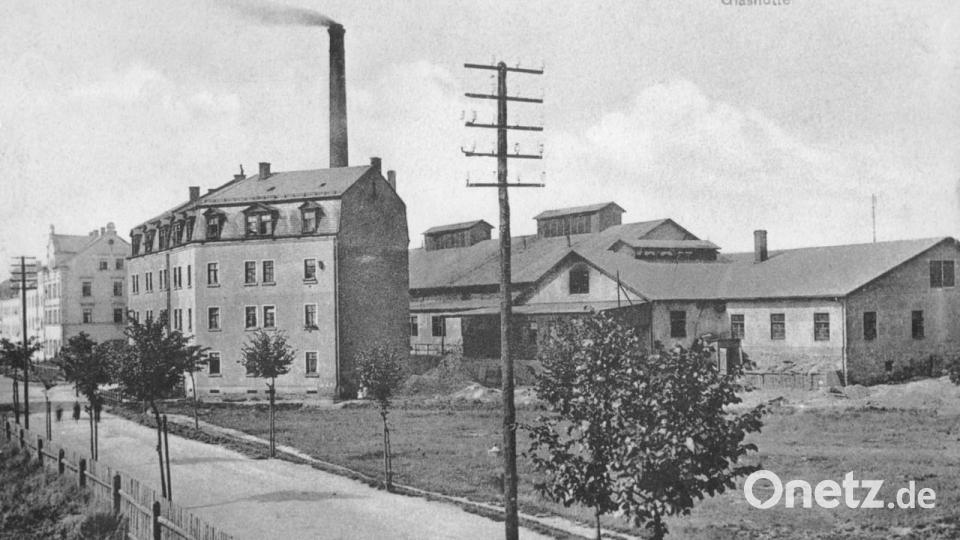 Die Glashütte Kupfer, später Tafelglas. Bild: Archiv Peter Kupfer