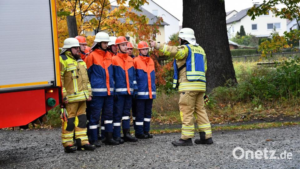 Gemeinschaftsübung der Jugendwehren in der VG-Schirmitz Bild: Feuerwehr/exb