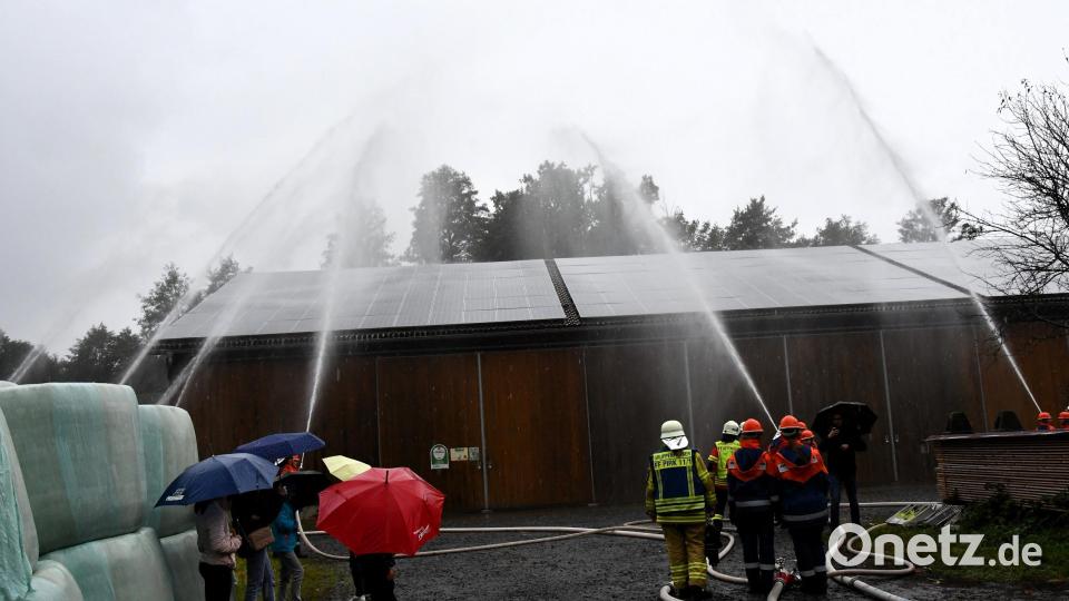 Gemeinschaftsübung der Jugendwehren in der VG-Schirmitz Bild: Feuerwehr/exb