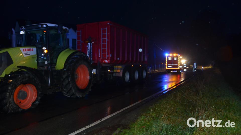 Bei einem Verkehrsunfall bei Zieglmühle wurden am Dienstagabend vier Personen leicht verletzt, darunter ein Kind. Bild: dob