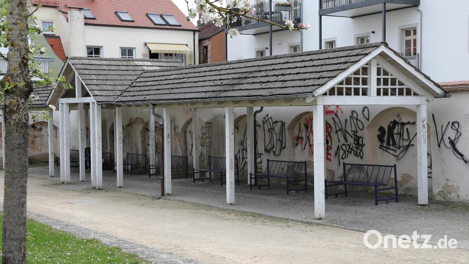 Der Maltesergarten ist einer von mehreren Treffpunkten Jugendlicher in der Amberger Innenstadt. Archivbild: Wolfgang Steinbacher