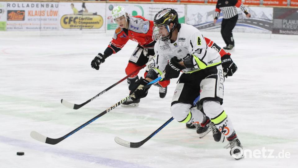 Der ERSC Amberg verliert das Spiel in Peißenberg. Bild: Roland Halmel