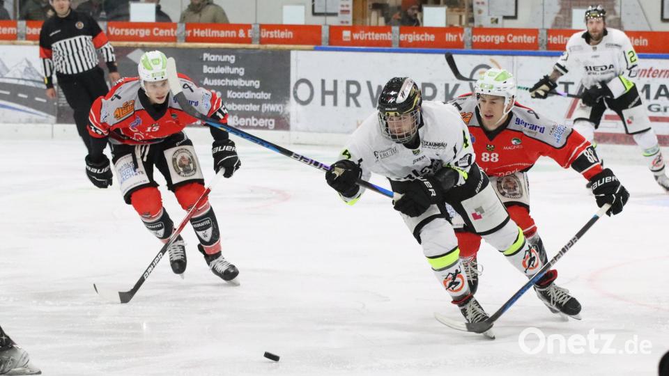 Der ERSC Amberg verliert das Spiel in Peißenberg. Bild: Roland Halmel