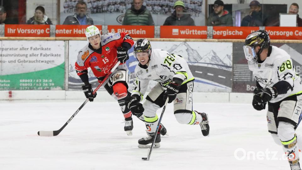 Der ERSC Amberg verliert das Spiel in Peißenberg. Bild: Roland Halmel