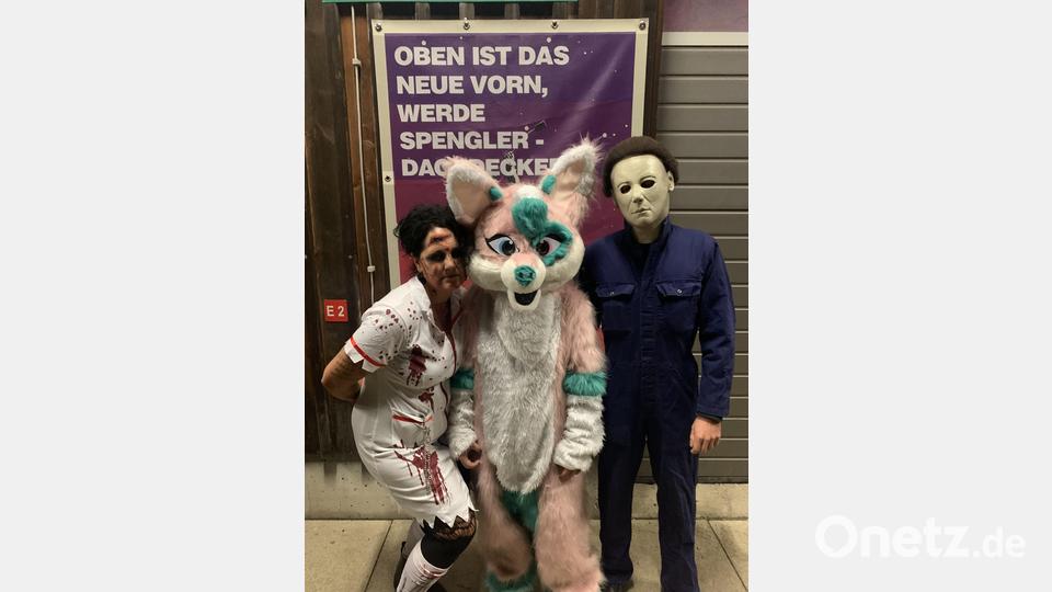 Die Besucher hatten sich mit ihren Kostümen viel Mühe gegeben. Bild: tok