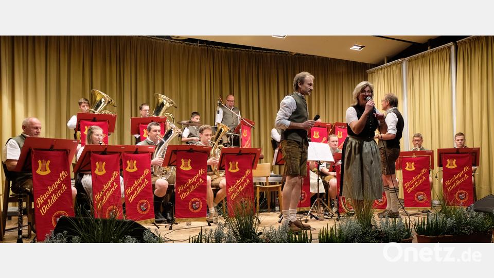 Konrad und Maria Träger, ein Gesangsduo das man gerne hört. Bild: le