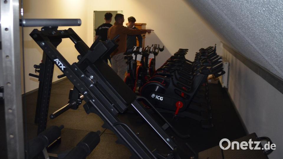 Der neue Fitnessraum samt Renovierung des Mehrzweckraumes steht vor dem Abschluss. Ein neues Sportangebot steht für die Mitglieder bereit. Bild: ak