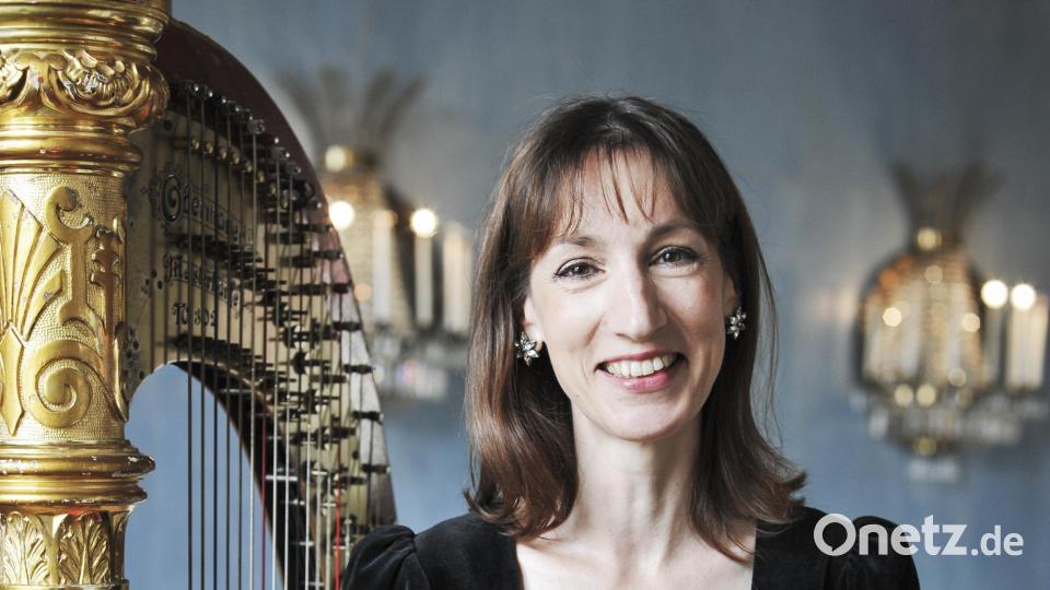 Harfenistin Veronika Ponzer. Bild: Gabriela Neeb