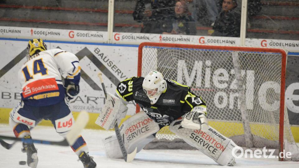 Der ERSC Amberg hat seine erste Heimniederlage dieser Bayernliga-Saison kassiert. Bild: Andreas Brückmann