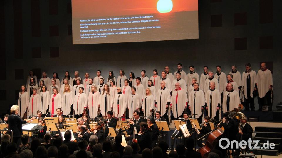 Gänsehaut beim Gefangenenchor aus der Oper &quot;Nabucco&quot; von Guiseppe Verdi. Bild: prh