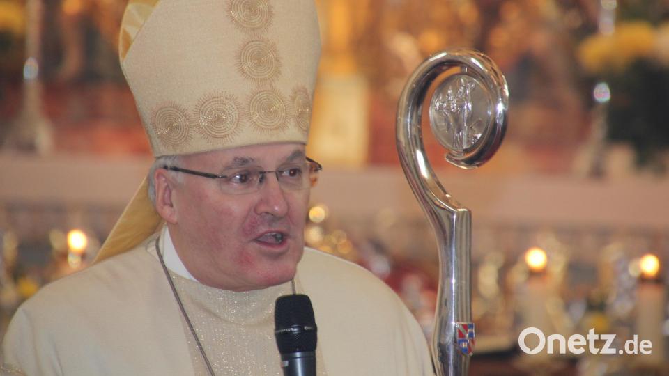 Bischof Rudolf Voderholzer hielt eine eindrucksvolle Predigt in Beidl. Bild: kro