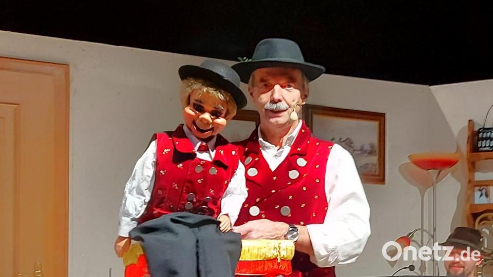 Der &quot;Aurer Jackl&quot; und sein Luggi blicken auf eine vierzigjährige Bühnenpräsenz zurück. Bild: lg