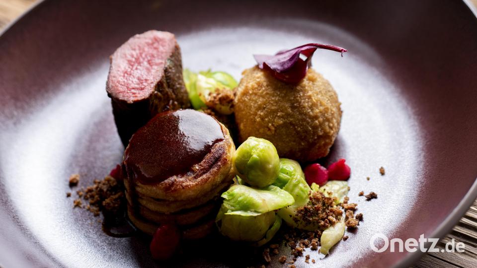 So sieht eines der zahlreichen Gerichte aus, die Küchenchef Ingo Mark im Restaurant „Holzfellas“ kreiert hat. Bild: Ziegler-Group/exb