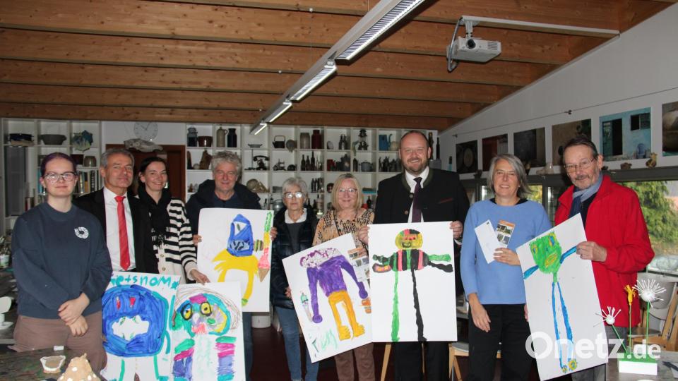 Bei der Programmvorstellung der Kulturwerkstatt Kalmreuth wurden die Bilder vorgestellt. Bild: prh