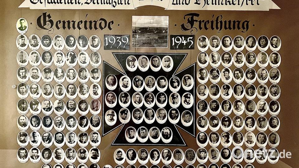 Ehrenchronik 1939-1949 der Gefallenen Vermissten und Heimkehrer Freihung Bild: Krones