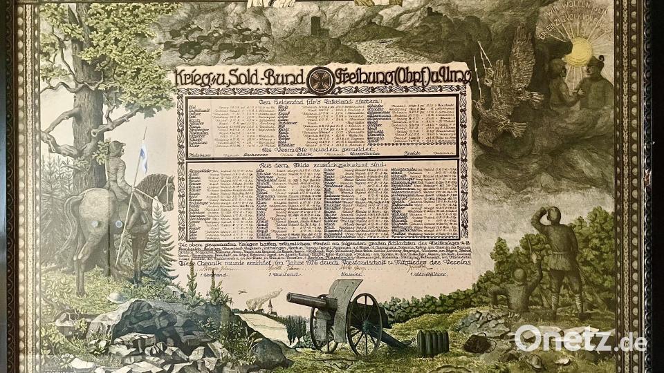 Ehren-Chronik Weltkrieg 1914-1918 Krieger- und Soldatenbund Freiung und Umgebung Bild: Krones