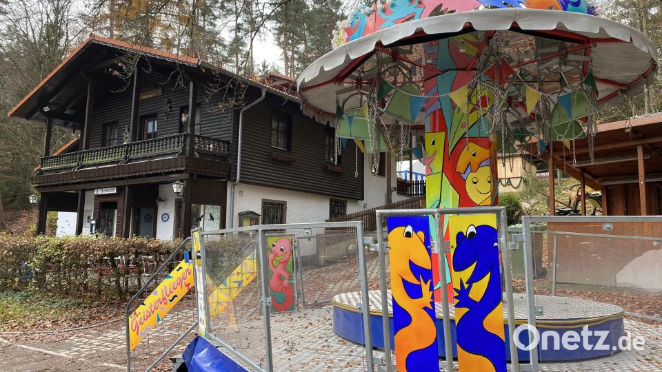 Heuer dreht sich beim Weihnachtsmarkt bei der Buchberghütte ein Kinderkarussell. Bild: upl