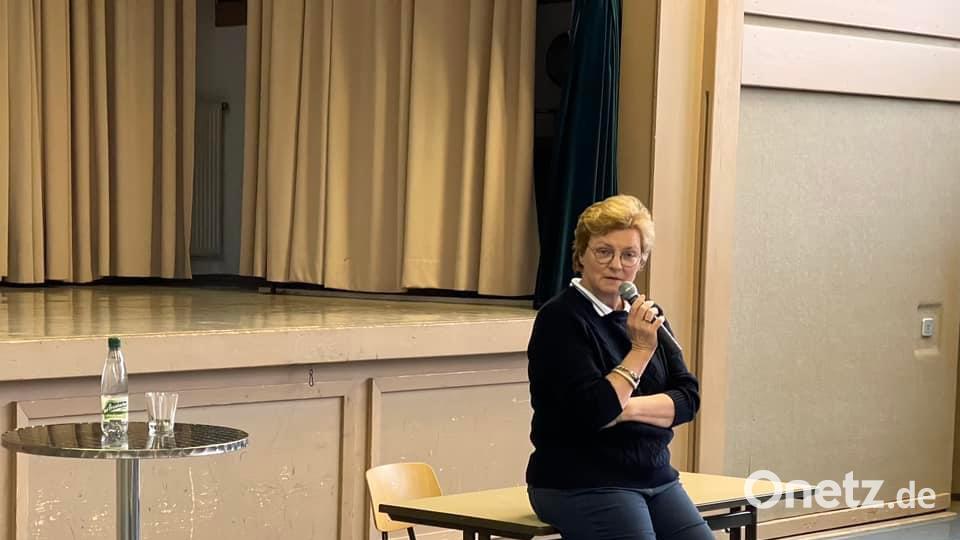 Monika Hohlmeier erzählte den Realschülern von ihrer Arbeit als Europaabgeordnete. Bild: Tatjana Walter, RTO/exb