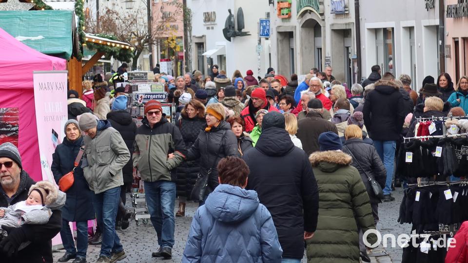 Kathreinmarkt in Weiden. Bild: Kunz