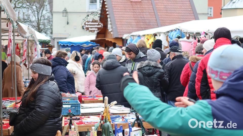Kathreinmarkt in Weiden. Bild: Kunz