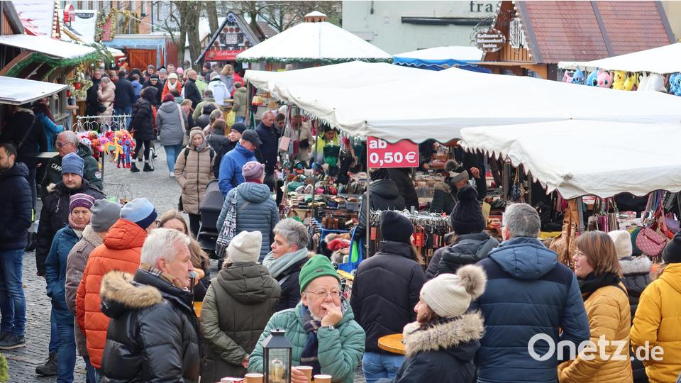 Kathreinmarkt in Weiden. Bild: Kunz