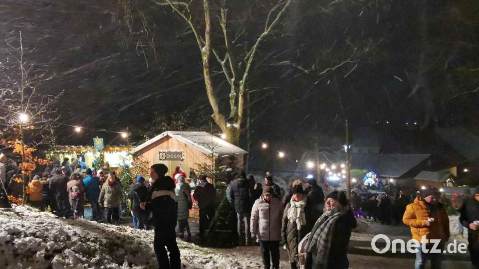 Zahlreiche Besucher aus nah und fern führten den Markt zum Erfolg. Bild: gz