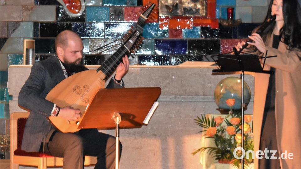 Laute und Flöte in Harmonie. Bild: rgr