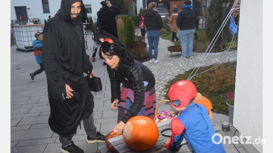 Im König-Garten finden sich die kleinen Gruselgestalten an Halloween ein. Bild: fz