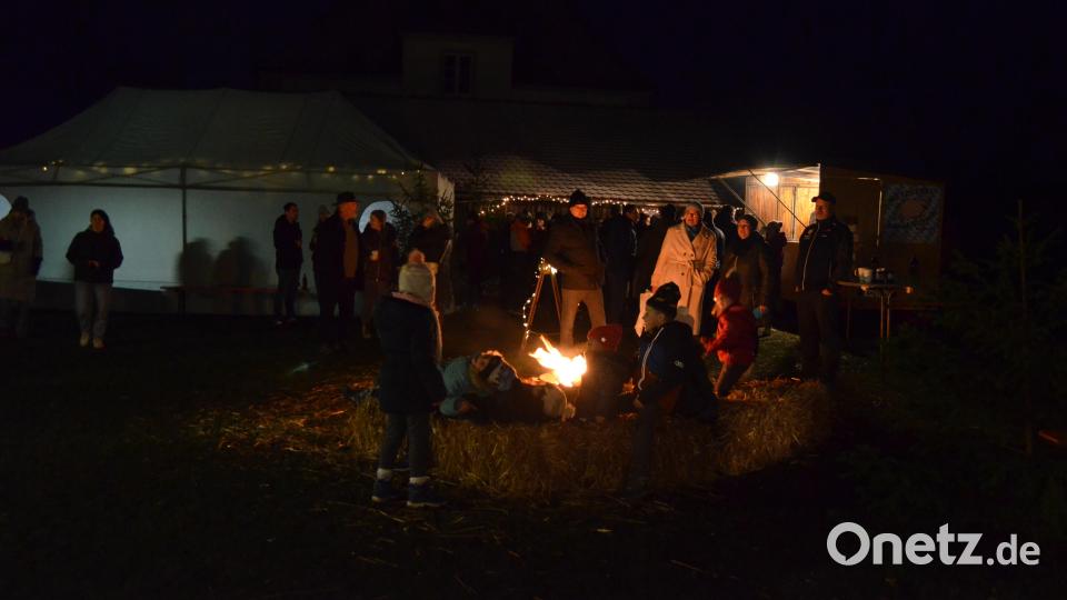 Gut besucht ist die Weihnachtsausstellung im Pfarrgarten in Etsdorf. Bild: Ilona Maiwald/exb