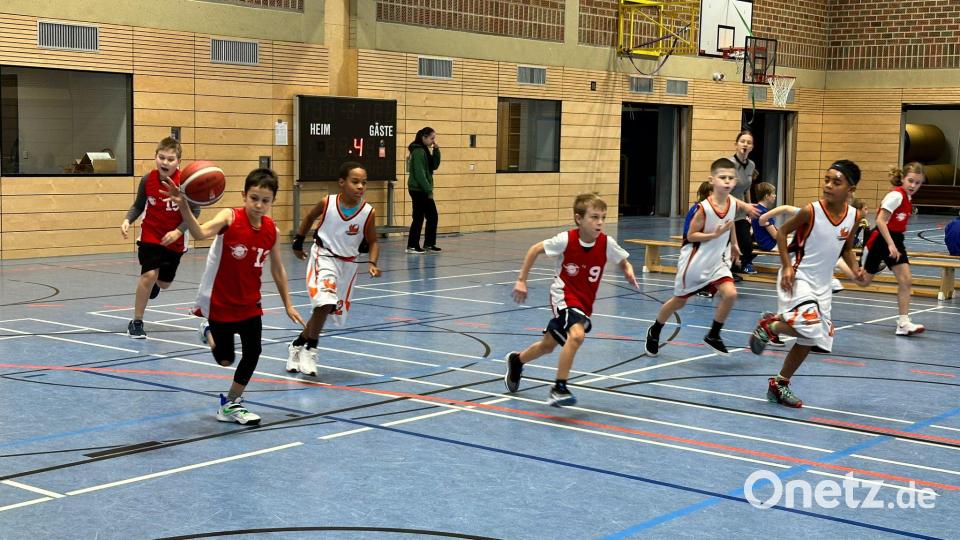 Basketball-Aktionstag in Windischeschenbach. Bild: Paulina Tandler/exb